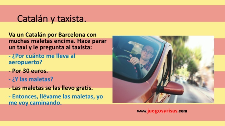 Chistes de Catalanes Taxi